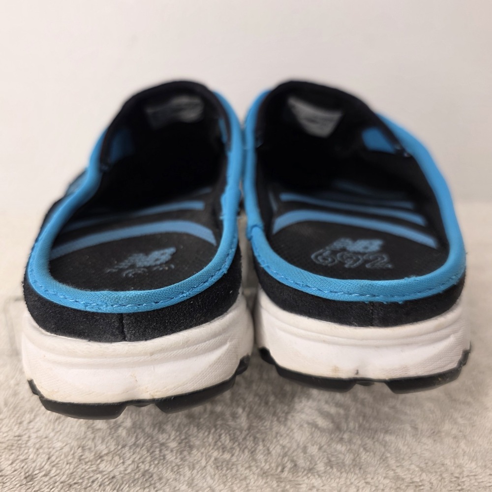 New Balance 925 Women's SIZE 8 B Sport Black Blue Slip-on Comfort Mule Shoes - Picture 9 of 16